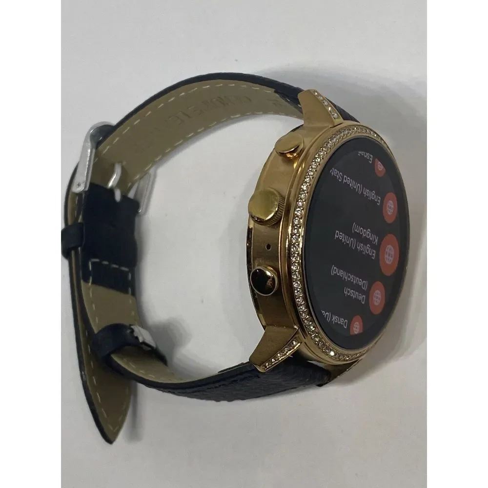 Fossil Gen 4 Authentic Digital Dial Smart Watch Custom Band FTW6015 AB439
